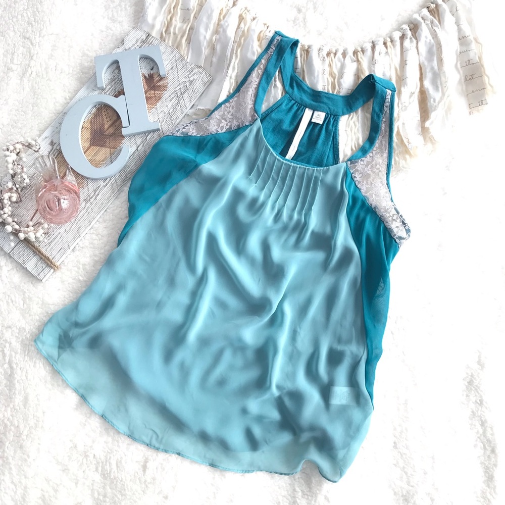 LC Lauren Conrad Romantic Tank Top